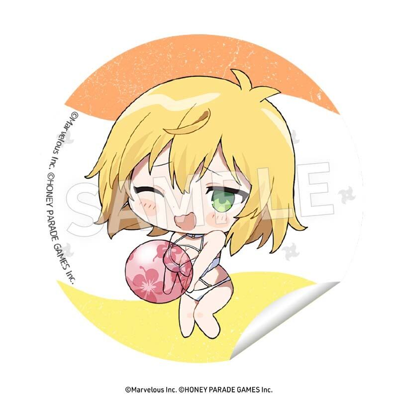 閃乱カグラ 貼ってはがせる円形デコステッカー | Eureka!ストア