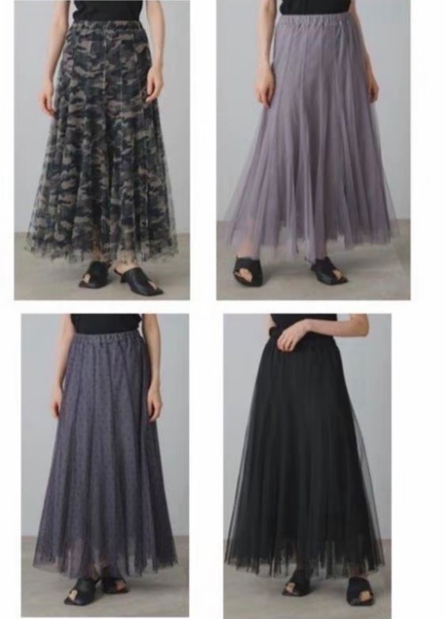 【GALENA】リボンポケットバレルパンツ　70062-1104