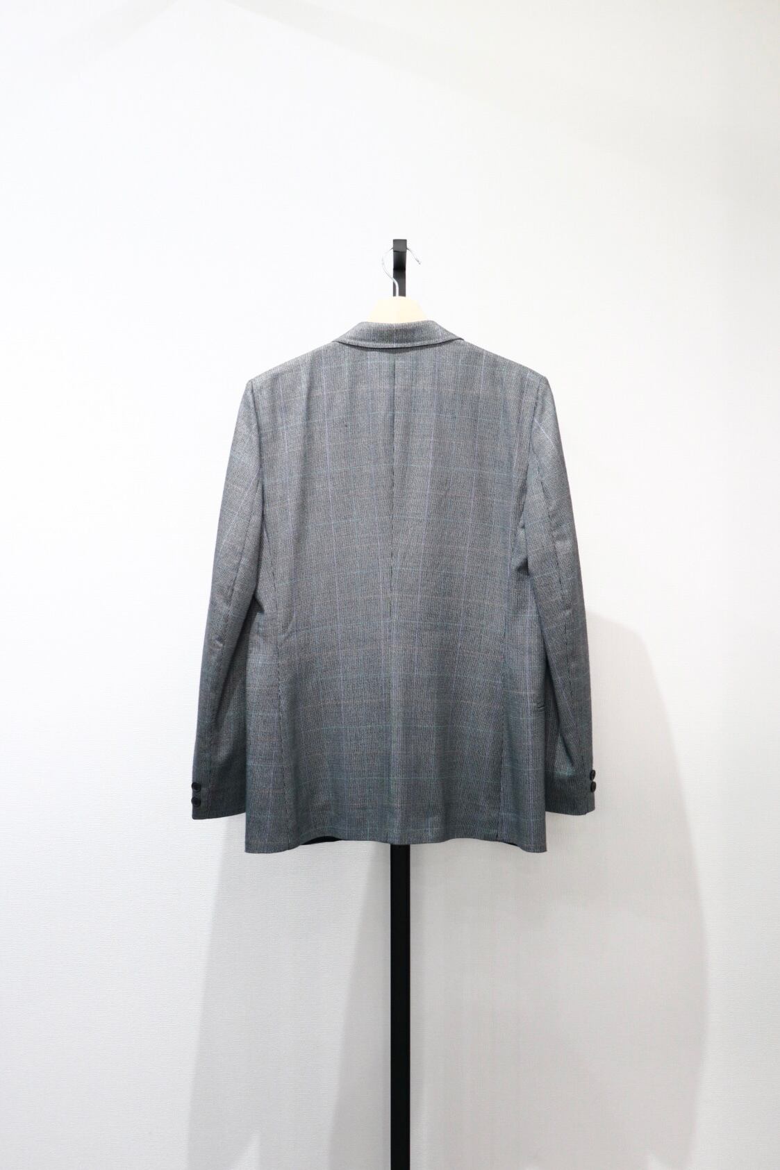 Christian Dior check pattern double tailored jacket | Cary