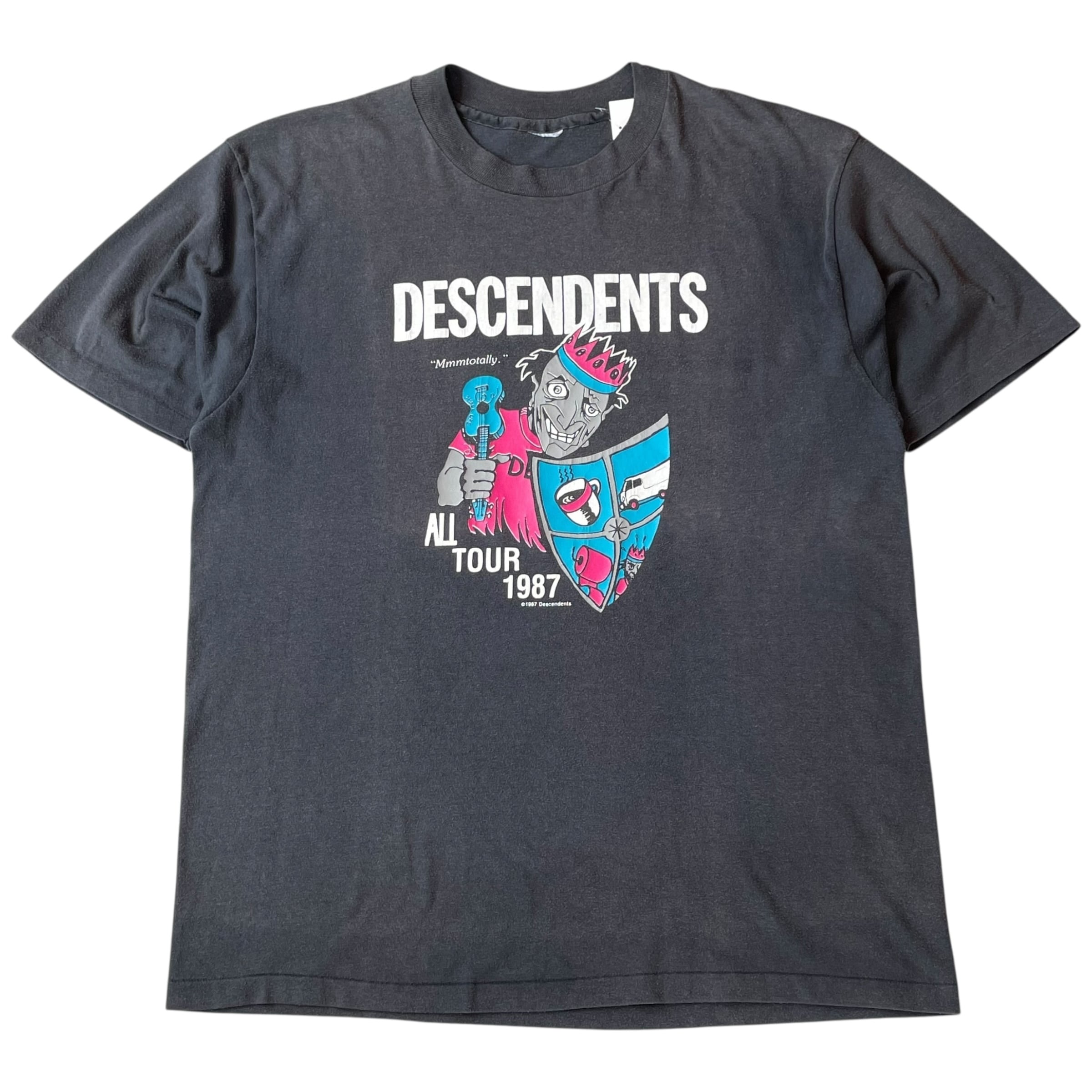 1987s DESCENDENTS "ALL TOUR" T-shirt