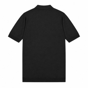 ★定価38,500円・新品未使用★ジョンスメドレー ADRIAN エイドリアン 最高級シーアイランドコットン ニットポロシャツ ブラック Mサイズ