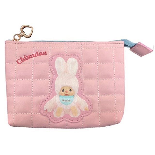 モンチッチ Wポーチコレクションチムタン（ピンク）(0904094)