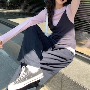 【2-piece】bustier & cut and sew J00007