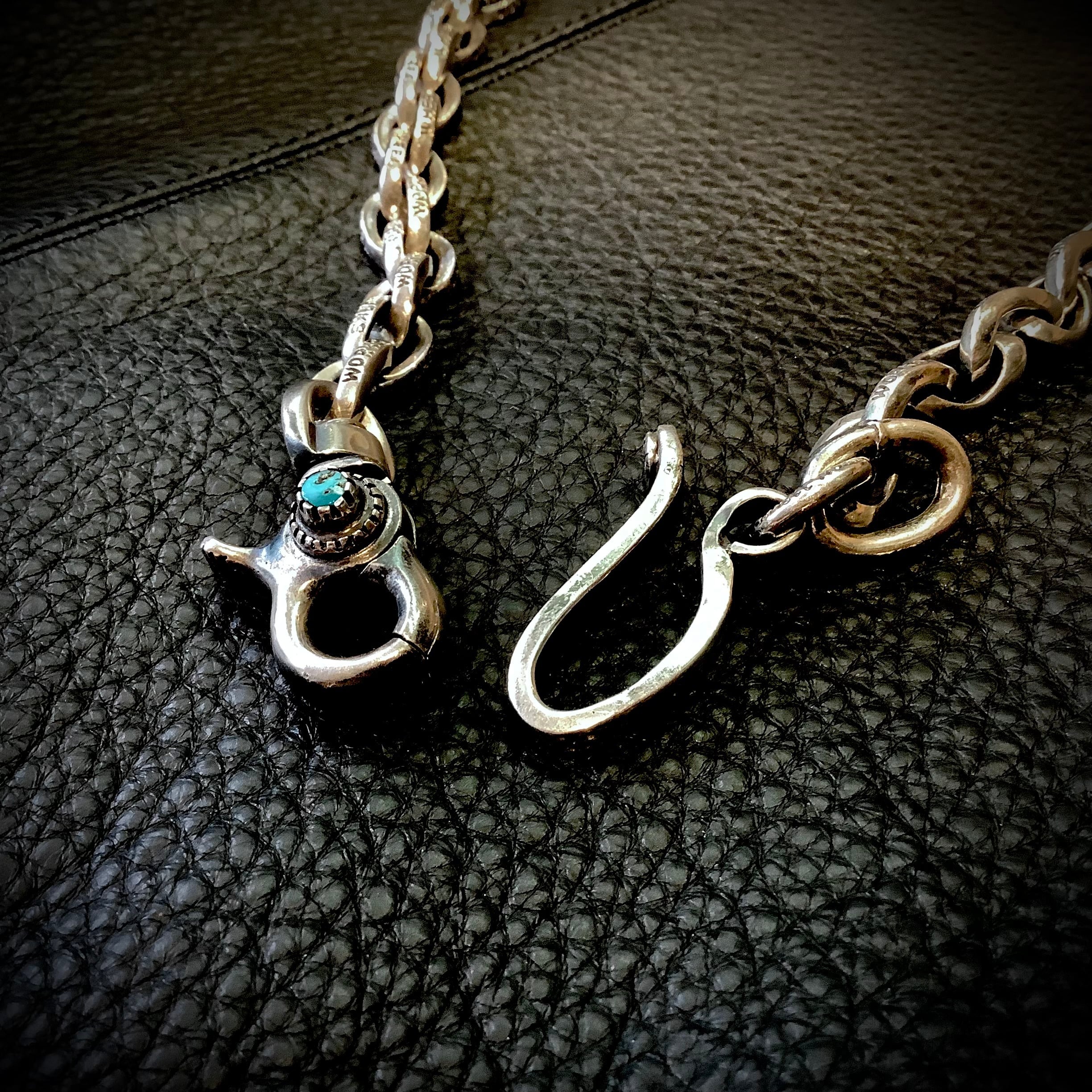 WHEELWORKS ウォレットチェーン WalletChain turquoise clip