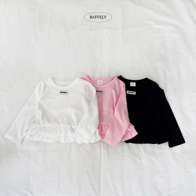 cancan frill tee【BAYVELY】※9月中旬発送予定
