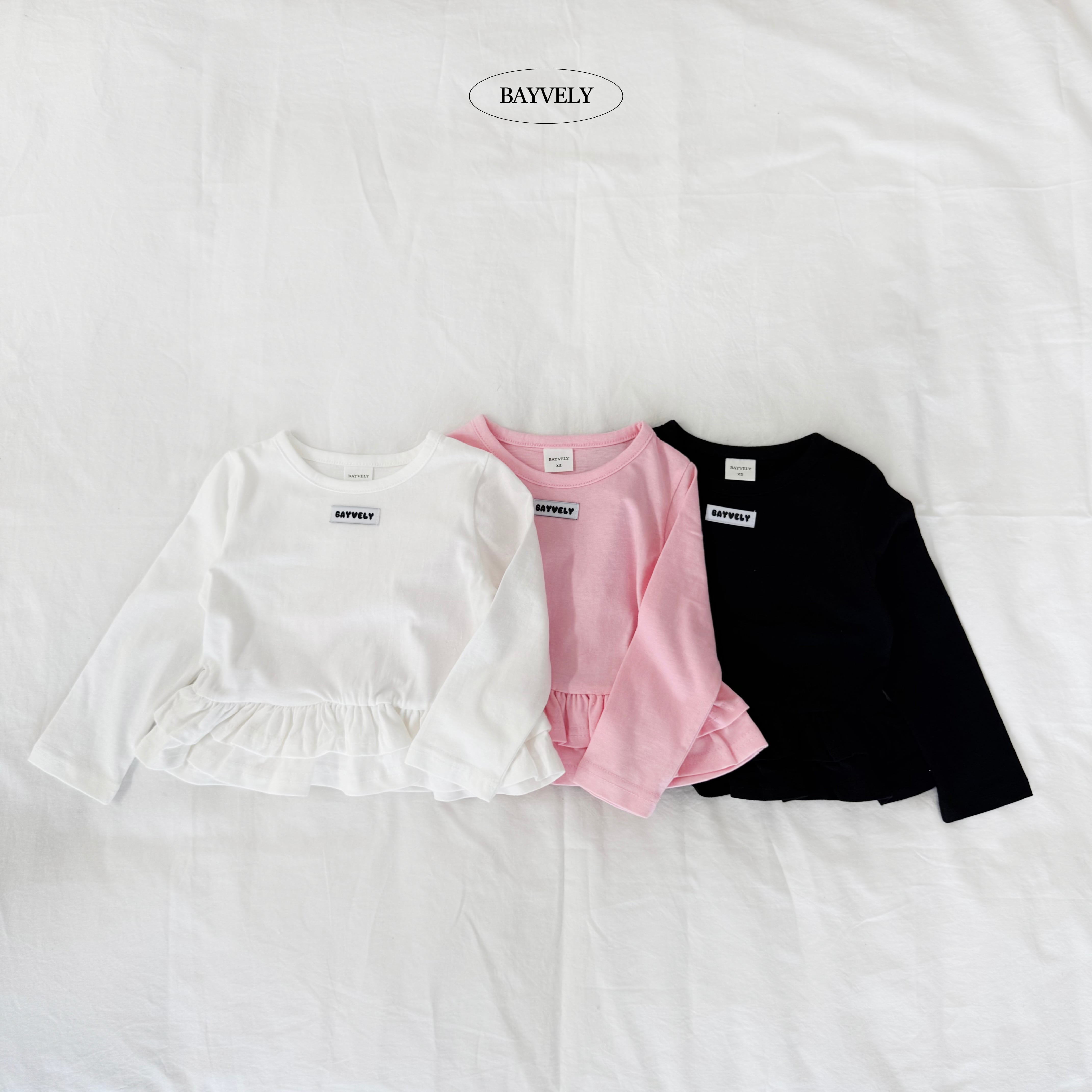 cancan frill tee【BAYVELY】※9月中旬発送予定