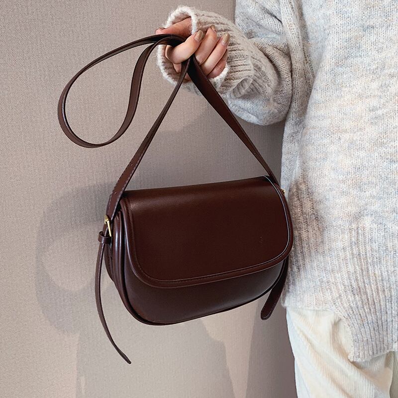 スタンダードオータムウィンターレッドスタイル レトロ 秋物 冬物 メッセンジャーバッグ サドルバッグ シートバッグ Tiancai_Wing_Bag76854354301