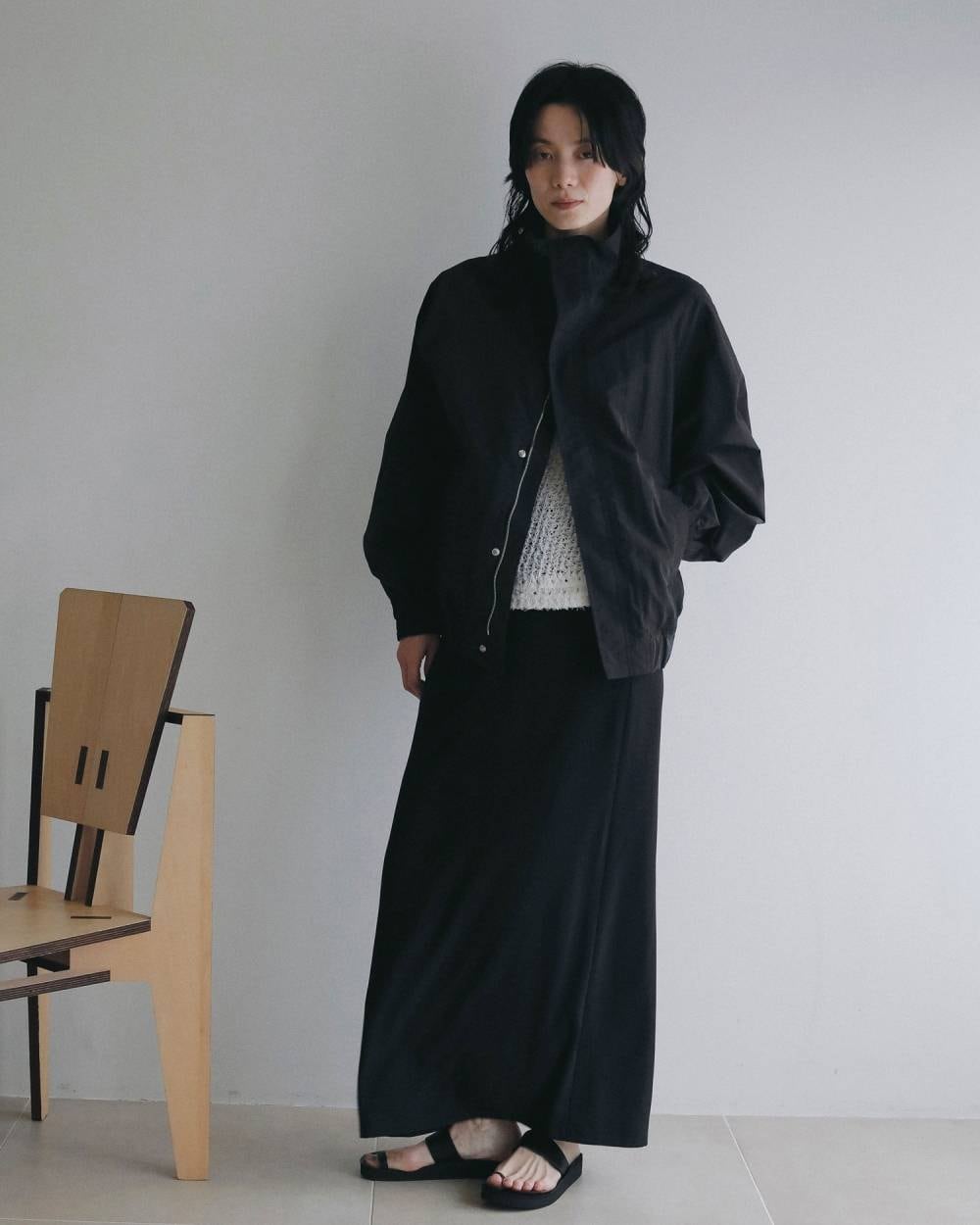 anuke 】Standcollar Zip Blouson | valance 福井｜レディース