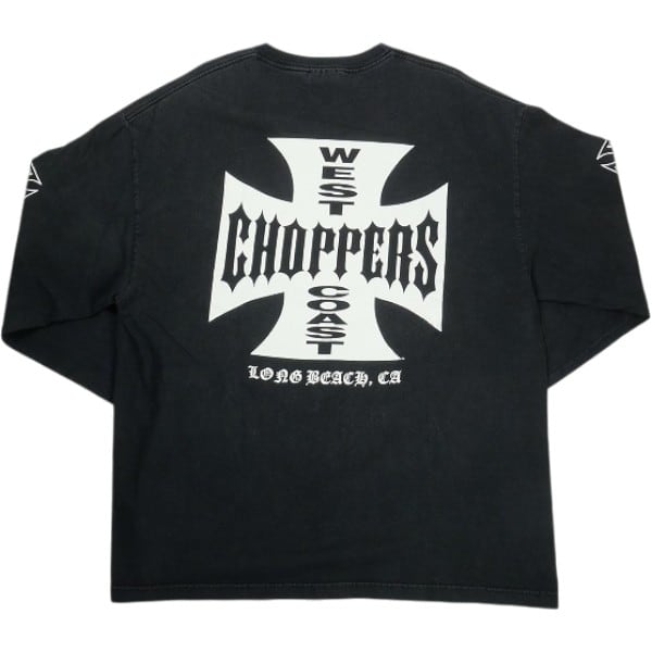 ウエストコーストチョッパーズロンT古着00sアイアンクロスロゴLサイズWCC Size【XXL】 VINTAGE ヴィンテージ West Coast Choppers ウェスト