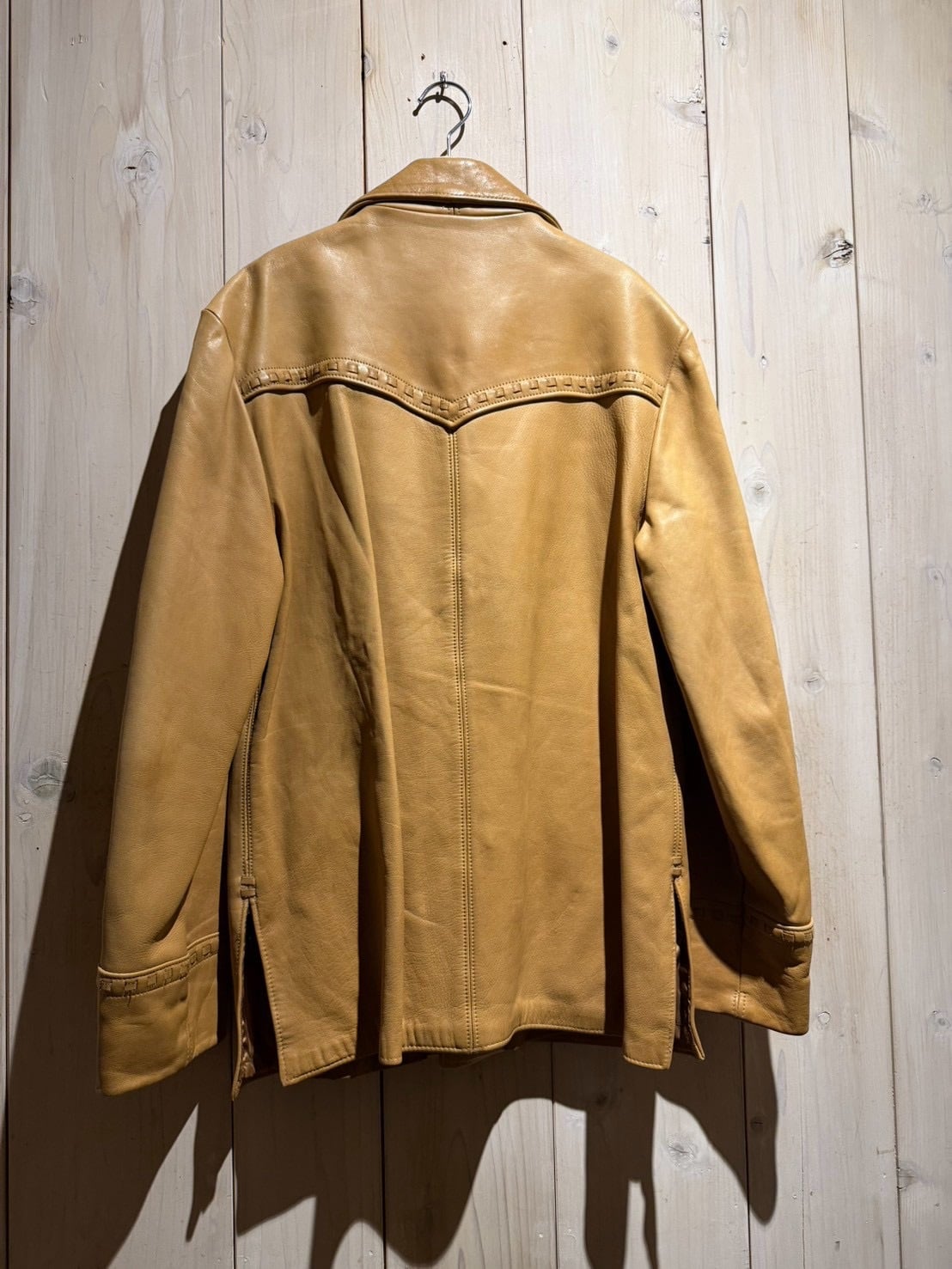 a.k.a.C.a.k.a vintage】70's “Pioneer Wear” Vintage Leather Jacket