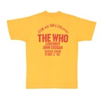 1982 THE WHO ザ・フー スタッフクルー用 ジョンクーガー LOVERBOY ヴィンテージTシャツ 【M】 @AAA1573