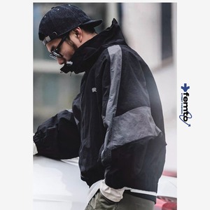 Color block track jacket 1144