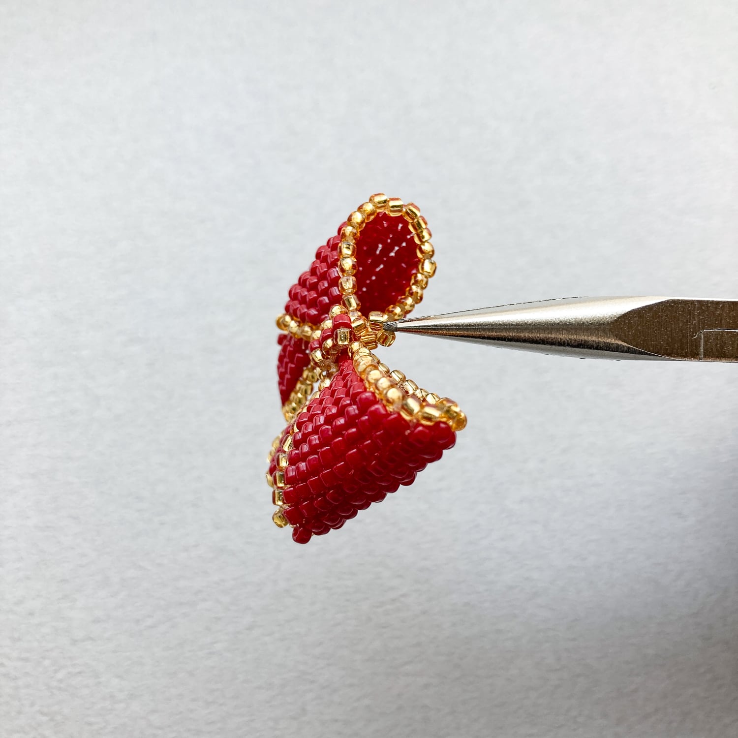 再入荷〉Duaオリジナル ビーズチャーム立体リボンM（26mm） | Dua