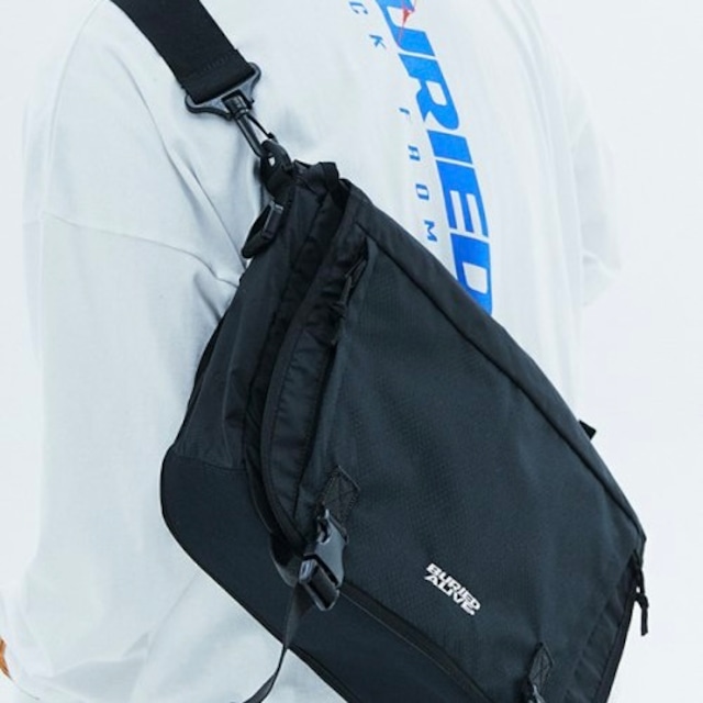 [BURIEDALIVE] BA X UNION GRID MESSENGER BAG - BLACK 正規品 韓国ブランド 韓国代行 韓国通販 韓国ファッション バッグ