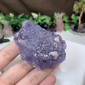 30.幻想的な色合い☆ヤオガンシャン産・ブルーフローライト原石