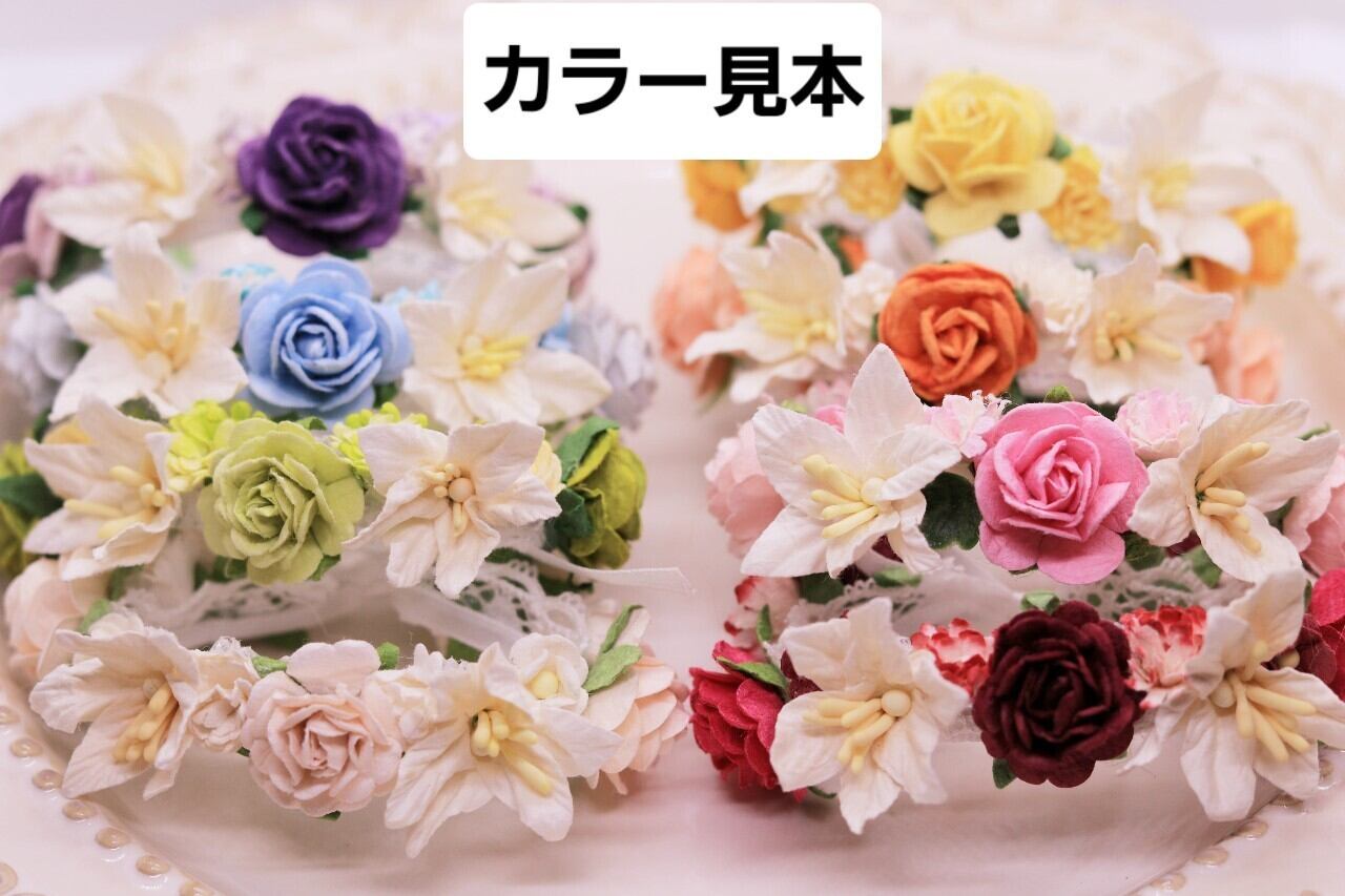 4月9日の花冠（サクラ） | ハナタバとアイ。 | ドール、ぬい用 お花の
