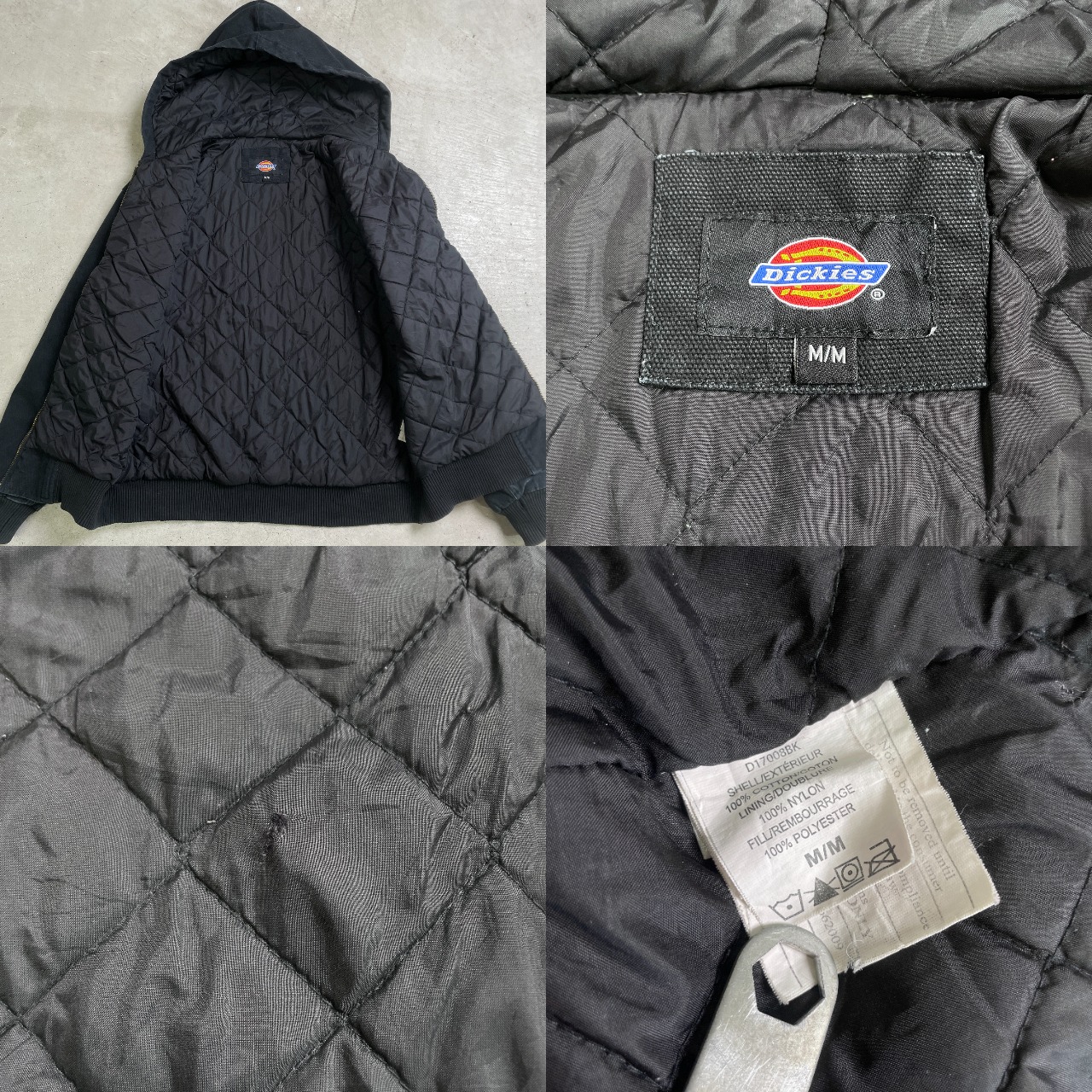 Dickies ディッキーズ ワークジャケット ダック地 アクティブ 