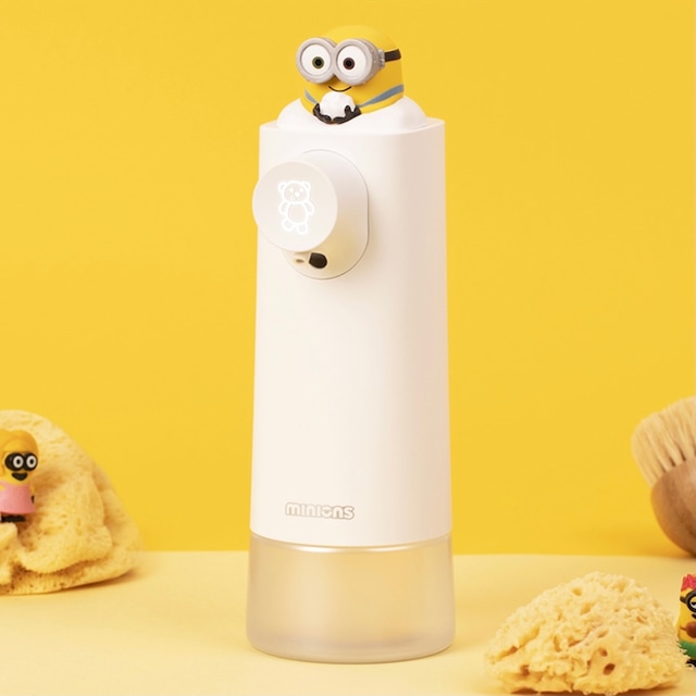 【韓国限定】minions auto hand soap dispenser / ミニオンズ オートハンドソープディスペンサーボブ自動韓国雑貨