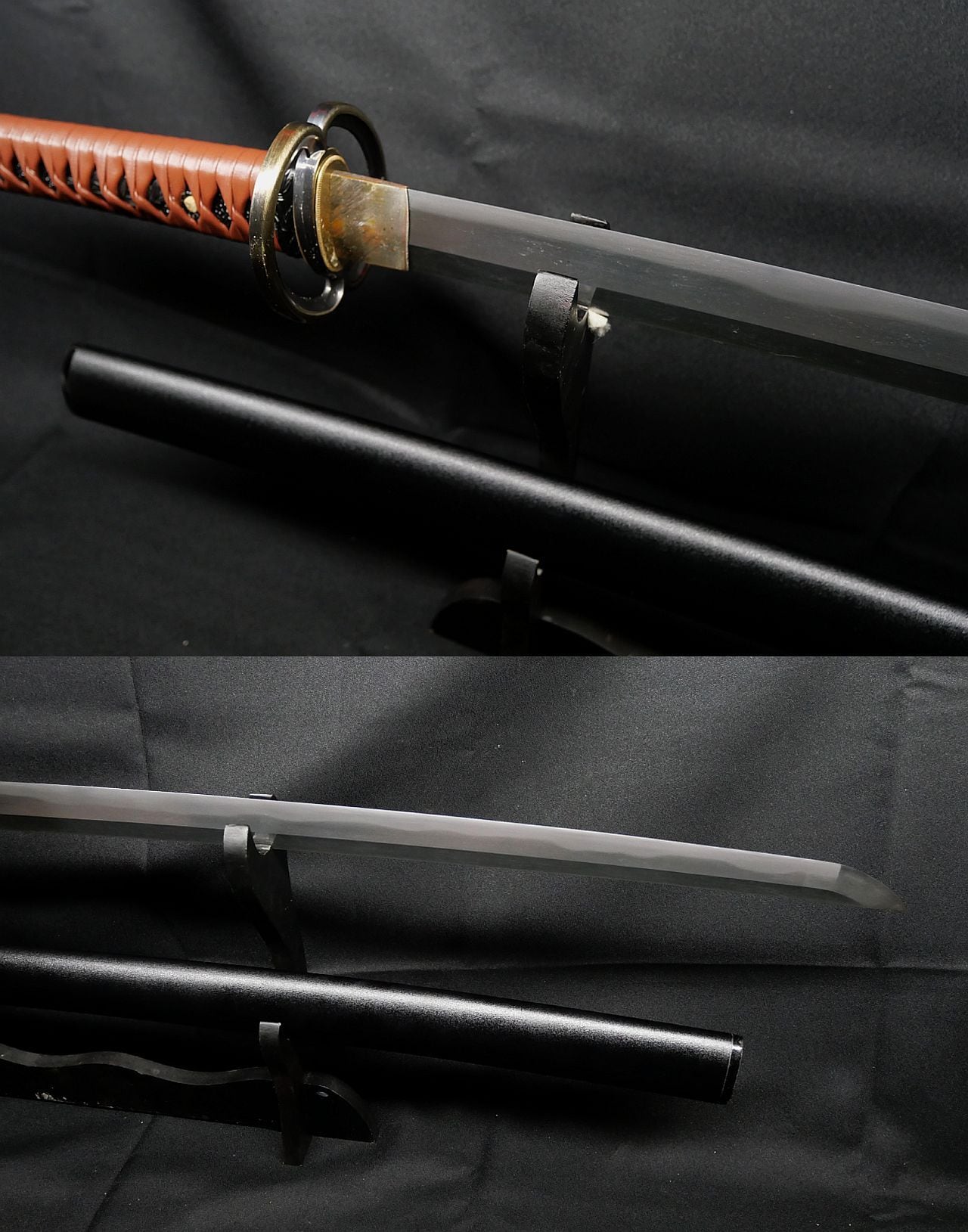 時代　刀つば　重さ144.7g 幅約7cm東す8-0820① 新々刀】刀身重量850g 66.8cmの豪刀 元幅約3.1cm 元重 約8mm 外装新品