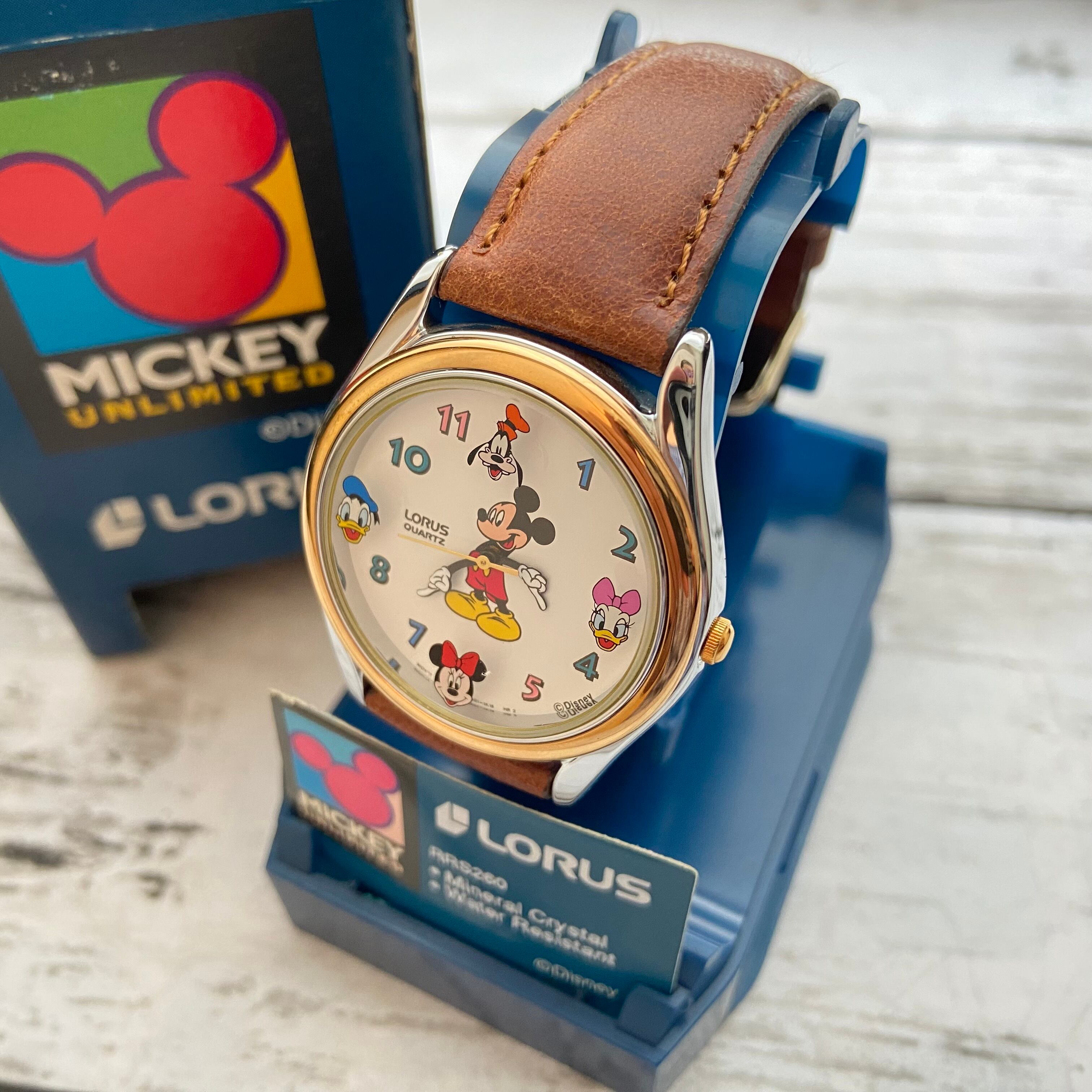 希少】90年代ヴィンテージ LORUS（SEIKO）ミッキーマウス 腕時計