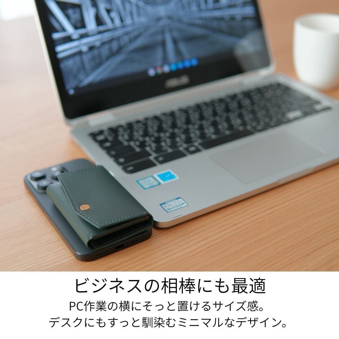Experience ver.2】小さい財布 カードサイズ 極小ミニ財布 お札を折ら