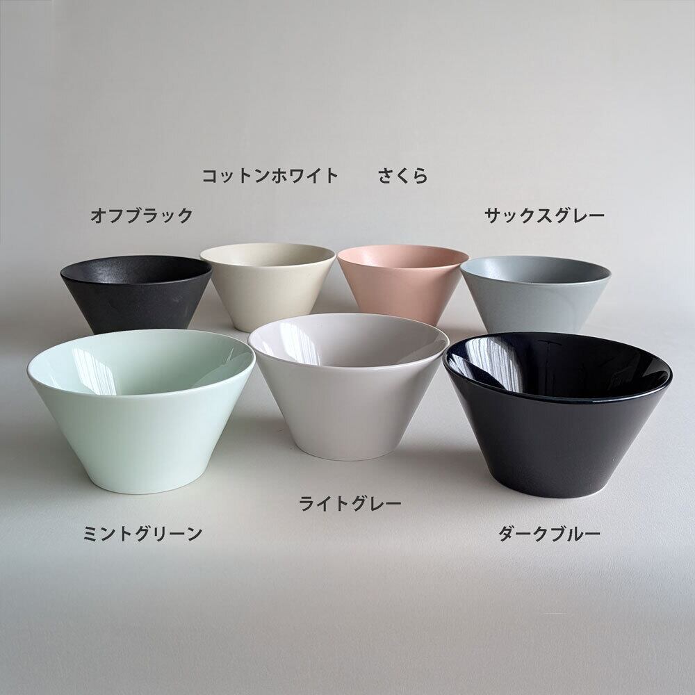 ボウルM 中鉢 おしゃれ 15.0cm ボウル カフェ風 美濃焼 Mino_works