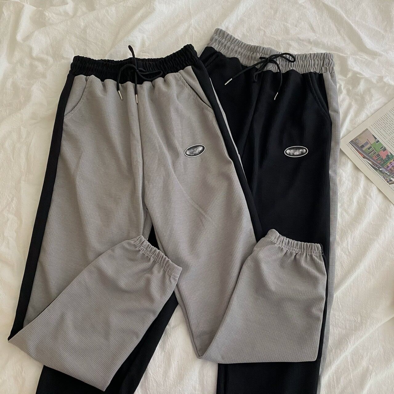 パンツ スプリングオータムウェストギャザーグレー 春物 秋物 1号婦人24310874452