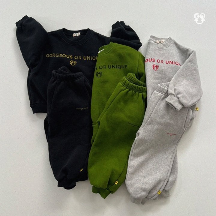 【予約】GO U ロゴスウェットセットアップ大人