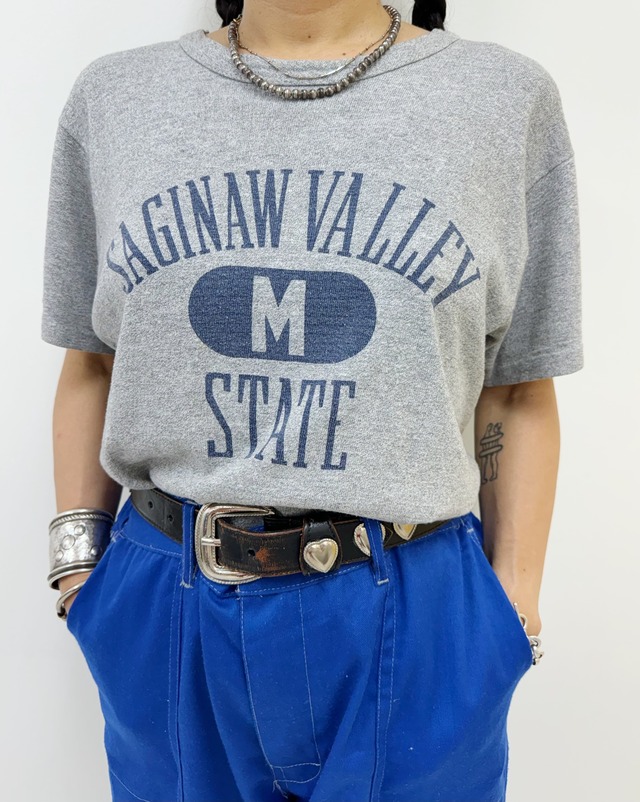 70s Vintage Champion stain print t-shirt