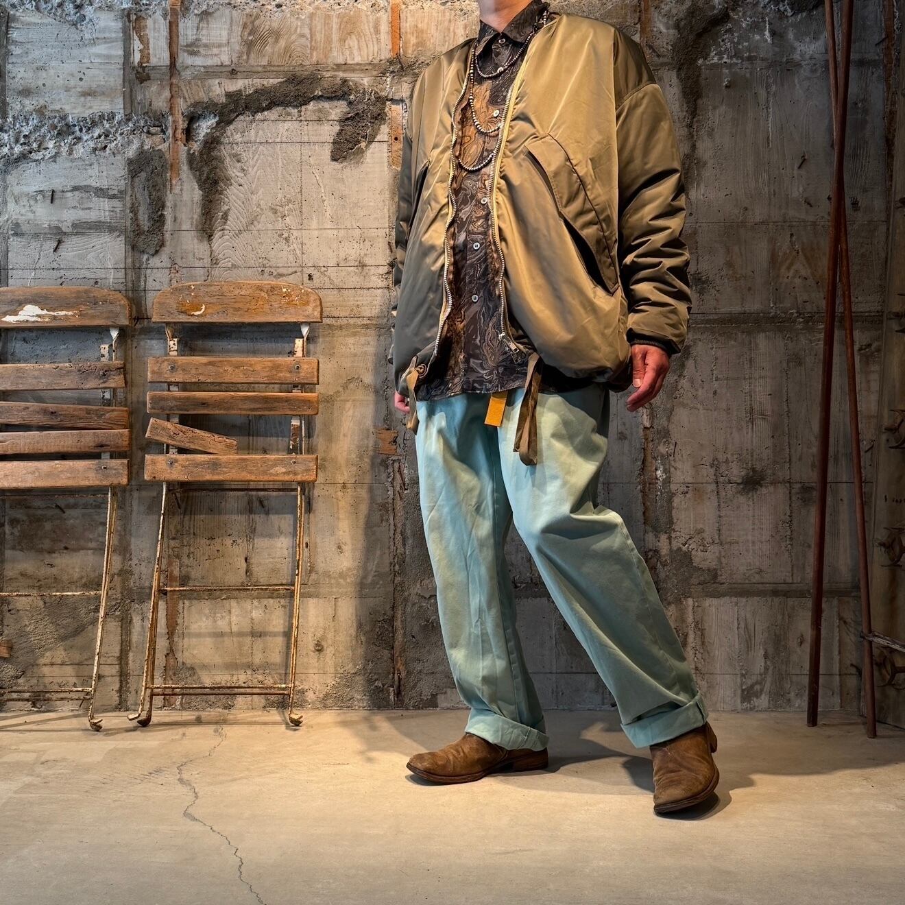 Dessin de mode デッサンドモード ミリタリー ライナー コート Dessin de Mode【デッサン ド モード】ミリタリーライナー