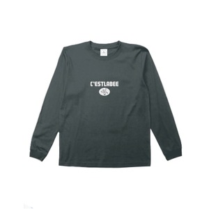 23SS Foam Logo Long T-shirt(Charcoal)