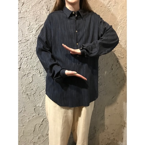 90's GIORGIO ARMANI プルオーバーシャツ