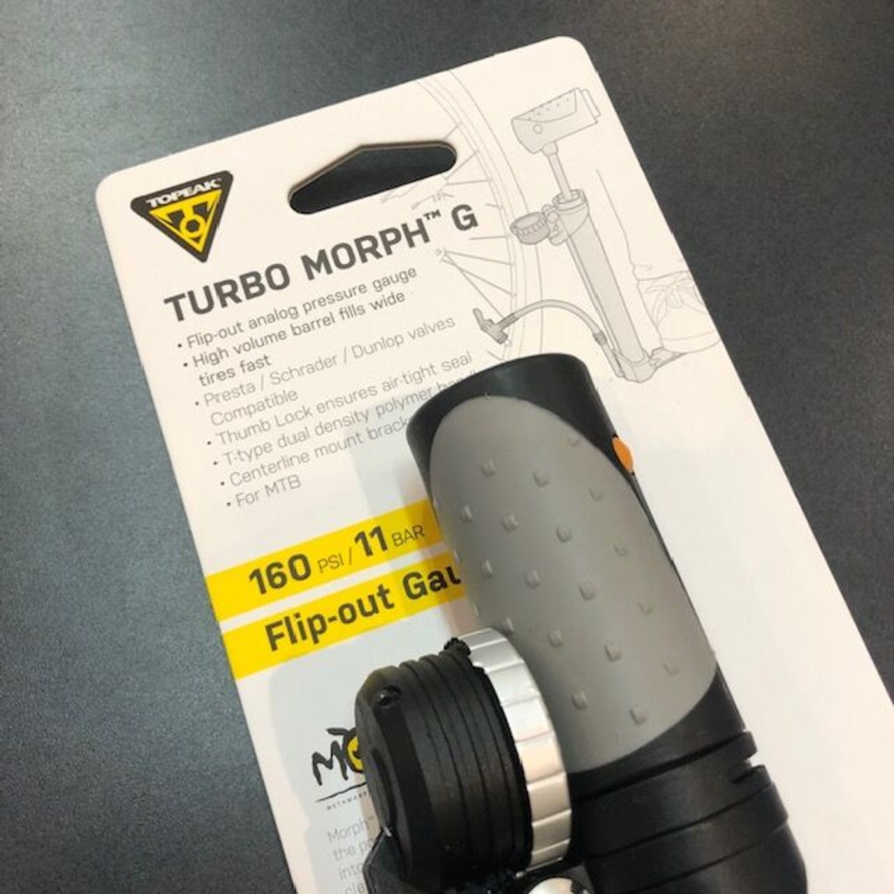 TOPEAK TURBO MORPH G