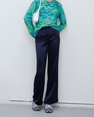 2000s GABRIELA HEARST - silk satin pants