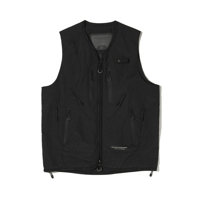 ELEVEN POCKETS UTILITY VEST_BALCK_WOL071