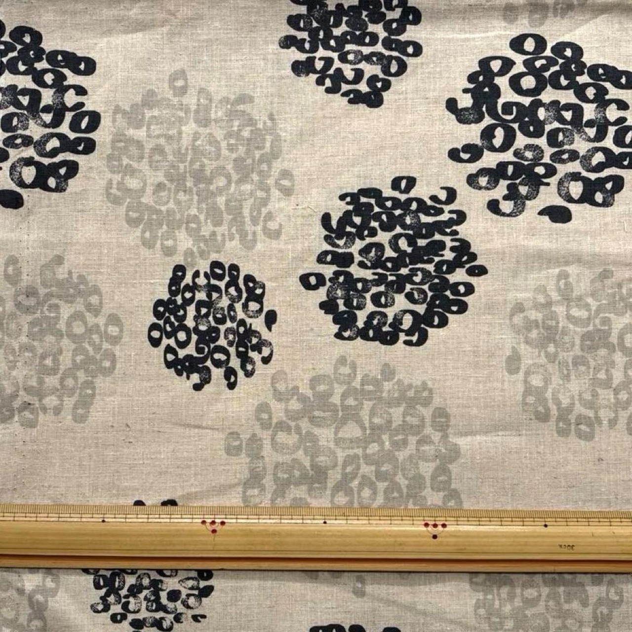 Cdr487◆50cm◆S◆コットンリネン混生地◆柄物