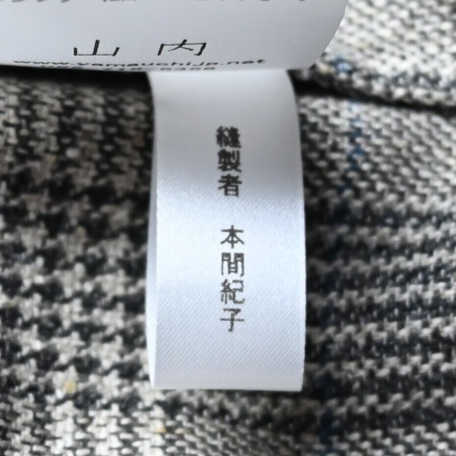 山内 / ネップシルクウール・オープンカラーシャツ | GANKO