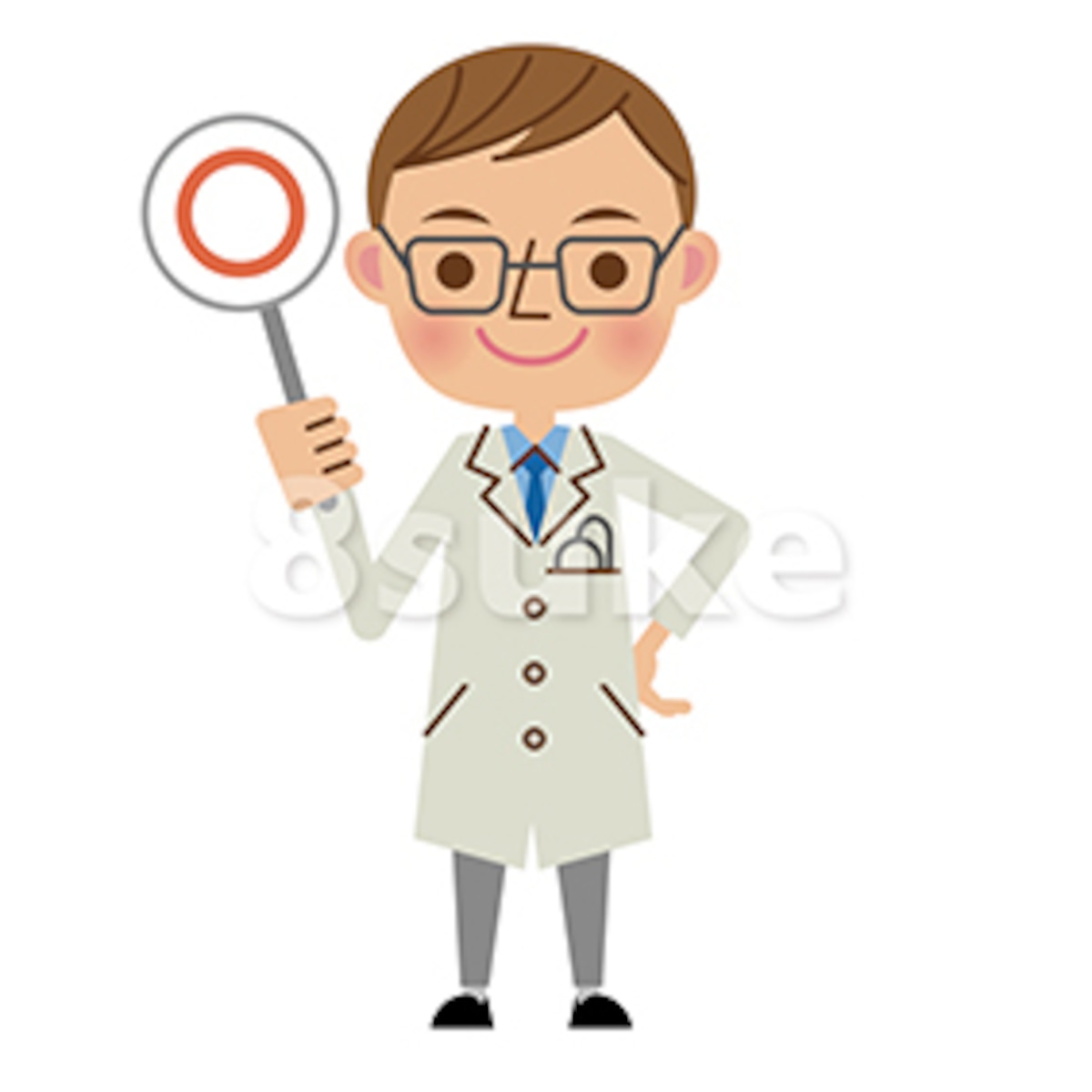 イラスト素材 医者 ドクターの正解 Okイメージ ベクター Jpg 8sukeの人物イラスト屋 かわいいベクター素材のダウンロード販売 イラスト素材 医者 ドクターの正解 Okイメージ ベクター Jpg 8sukeの人物イラスト屋 かわいいベクター素材のダウンロード販売
