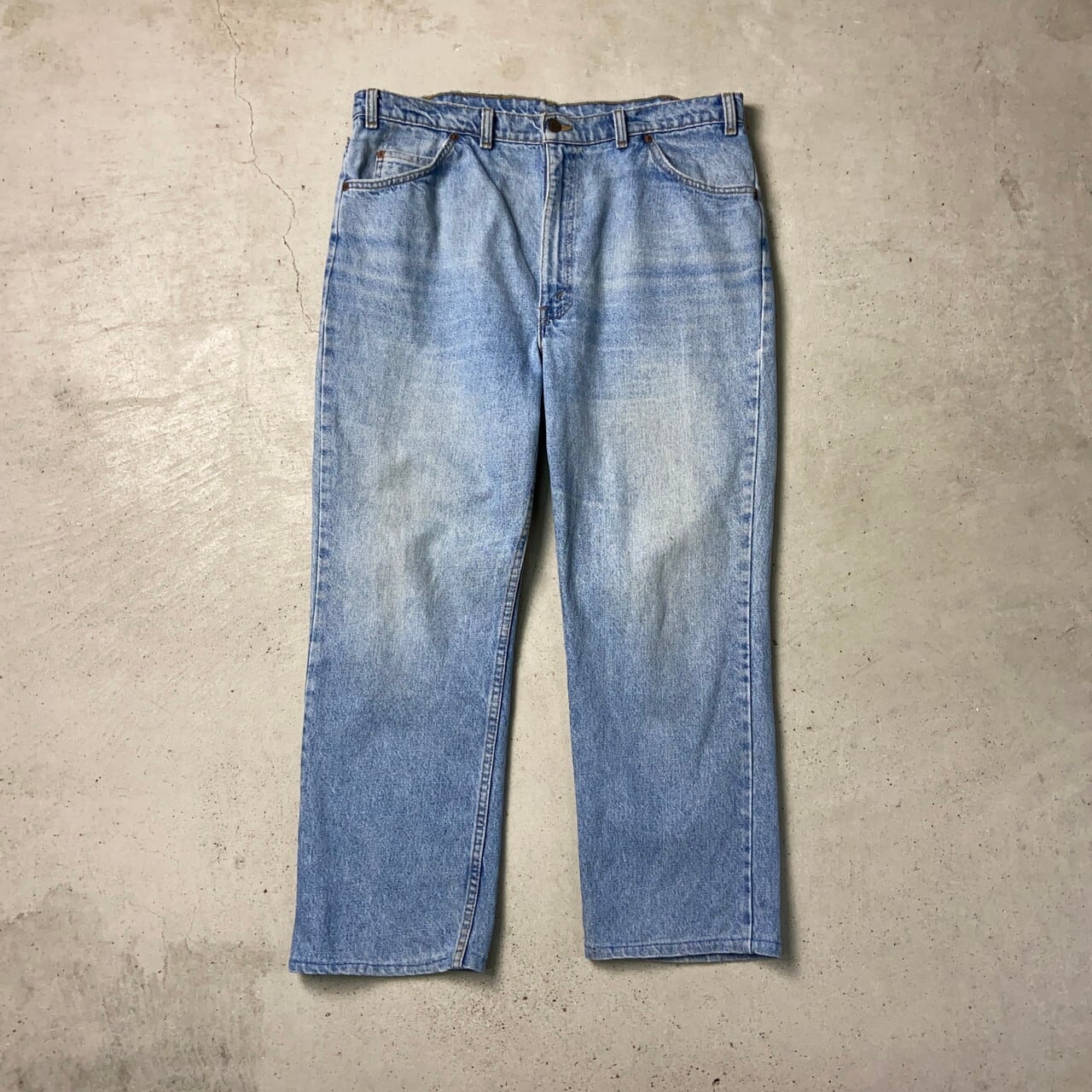 80年代 カナダ製 Levi's リーバイス 619 デニムパンツ オレンジ