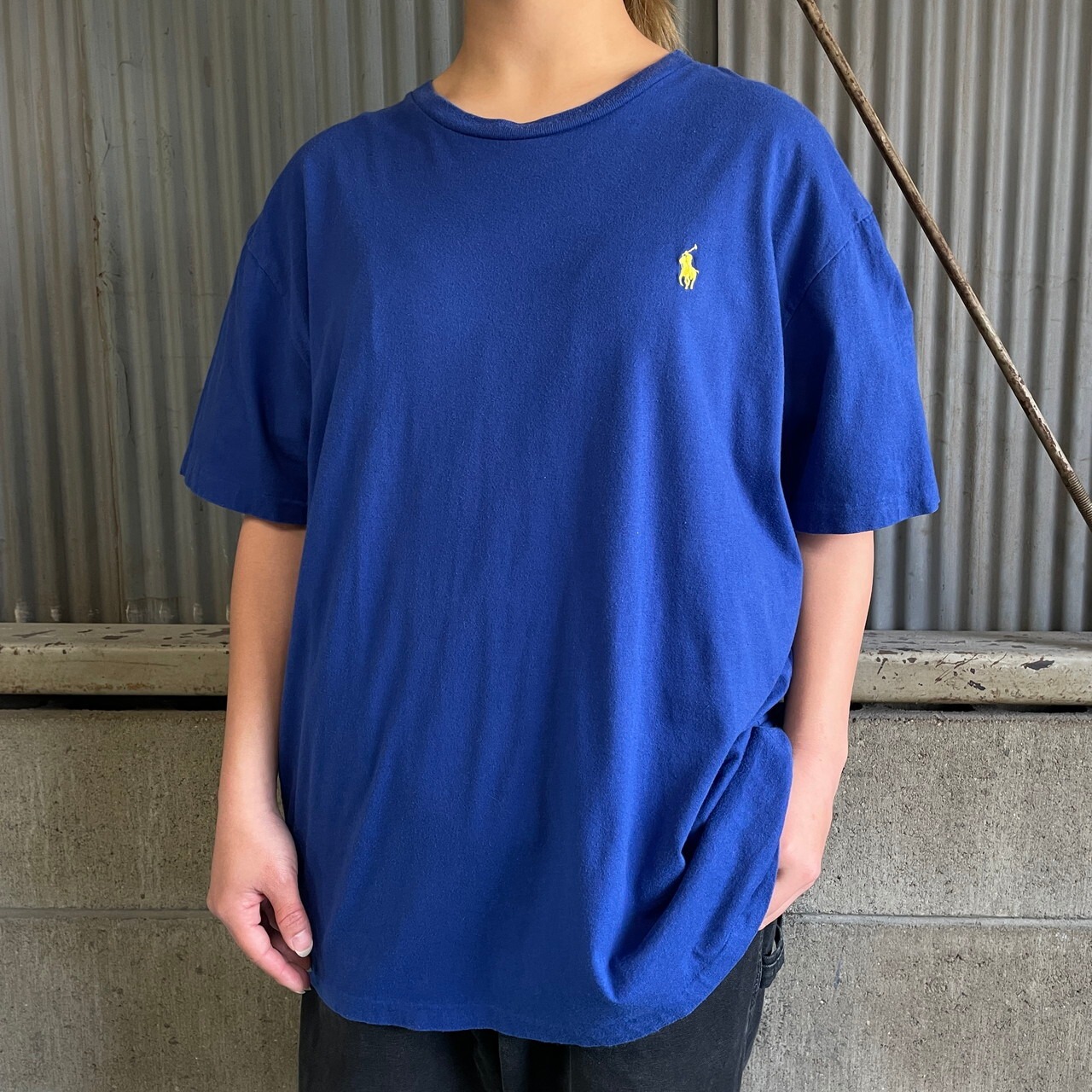 Polo Ralph Lauren ラルフローレン Tシャツ メンズL 古着 ワンポイント 