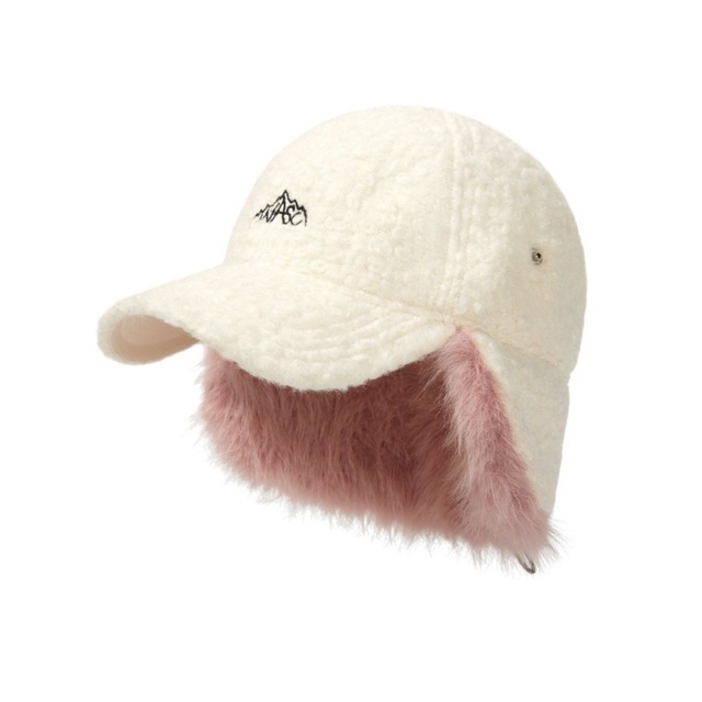 ファーイヤーマフカジュアルキャップ 3col   R00925