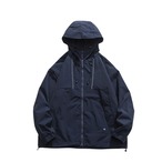 Hooded Zip-Up Jacket Regular Fit ◇2color H0291