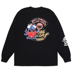 PORKY L/S TEE/BLACK