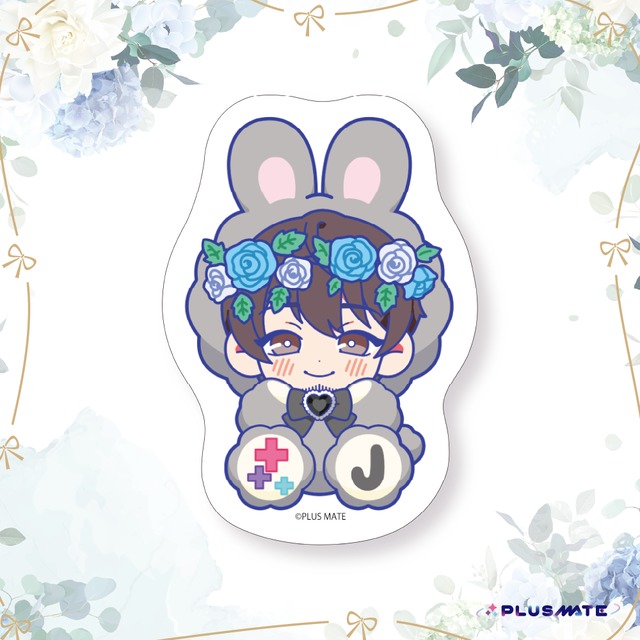 PLUSMATE かれぬい～June bride～　ステッカー【佐々木淳平】
