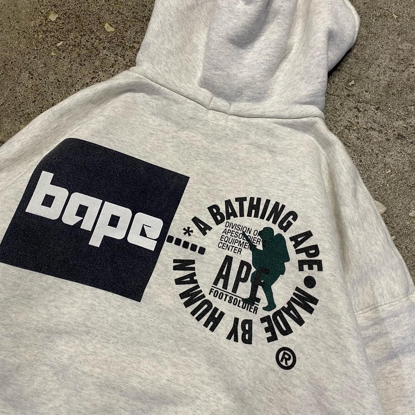 90s A BATHING APE double face after hoodie【仙台店】 | What'z up