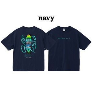 HOOKED ON  T-shirt ボックスシルエット