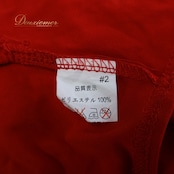 フラメンコ 衣装 トップス ブラウス レッド系 赤 黒 練習 レッスン 伸縮 ストレッチ 刺繍 花 鮮やか 華やか 上品 シンプル ダンス衣装 かわいい ステージ イベント フリル ブラック系