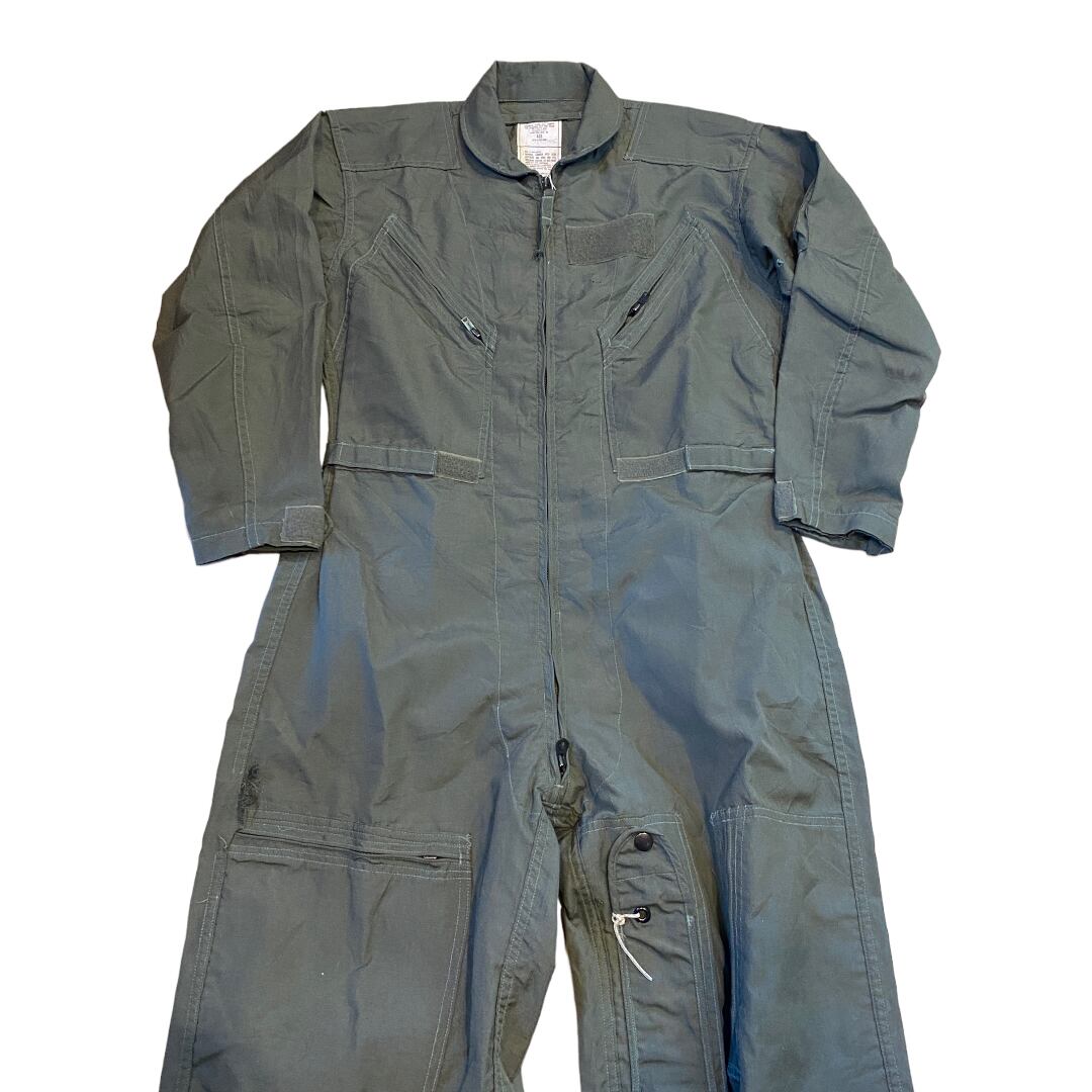 1984's U.S.ARMY COVERALLS FLYERS MEN SUMMER FIRE RESISTANT 27P SAGE GREEN |  Lucky Luck powered by BASE