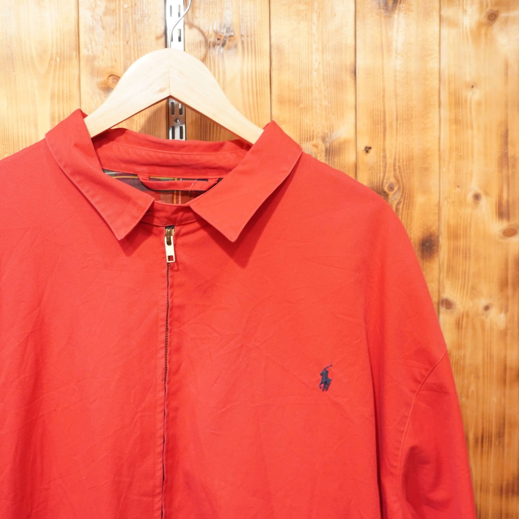 ralphlauren スウィングトップ 赤 XL/80s90s カナダ製 ラルフ ralphlauren スウィングトップ 赤 XL/80s90s カナダ製 ラルフ