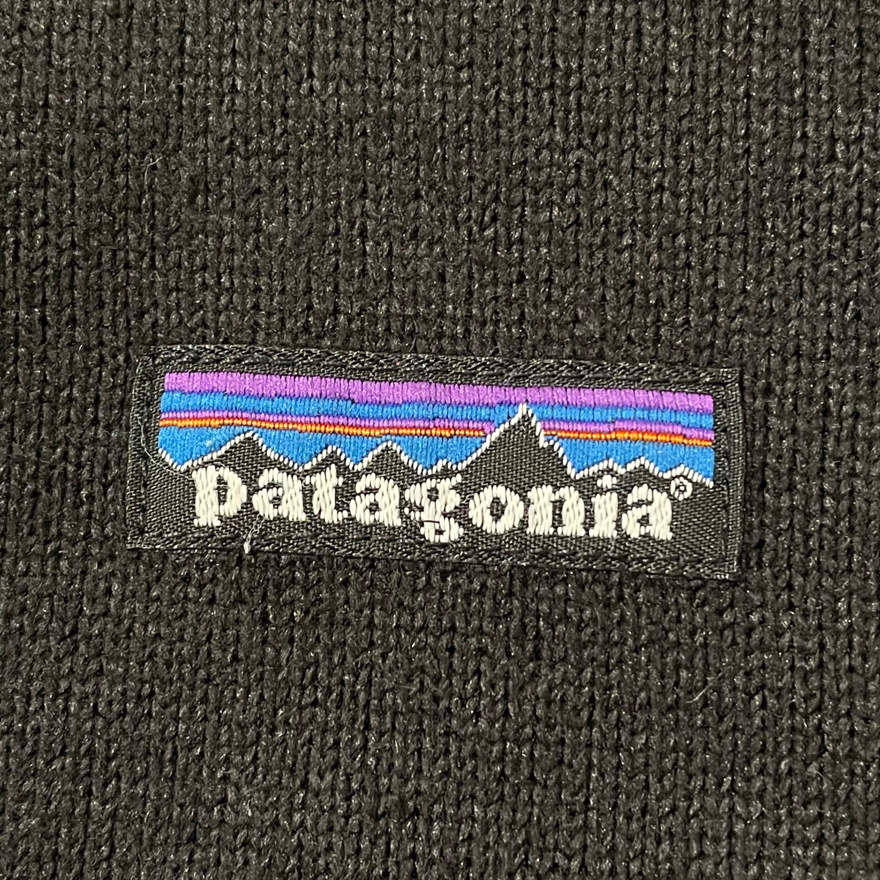 Patagonia】フリースジャケット ワンポイントロゴ 刺繍ロゴ ジップ